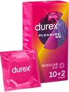 Durex Pleasure Me 10 + 2 regular condoms