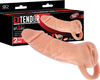 EXTENDOR 7 inch 2 in 1 Penis Extender with Ball Strap and Realistic Vagina Masturbator