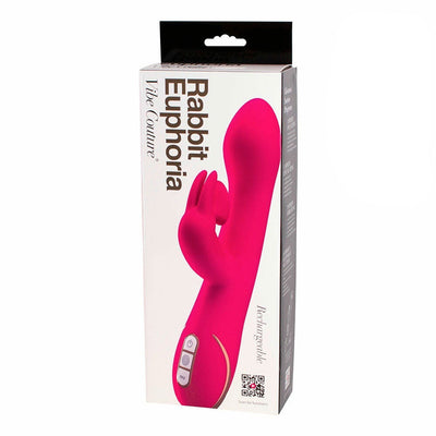 Vibe Couture EUPHORIA Rechargeable Clitoral Suction Rabbit Vibrator