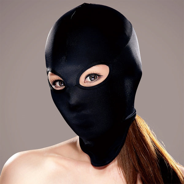 Execute MASK WITH EYE HOLES Black Hood
