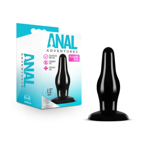 Anal Adventures Pleasure Plug – Stretching Sensation | Body-Safe PVC