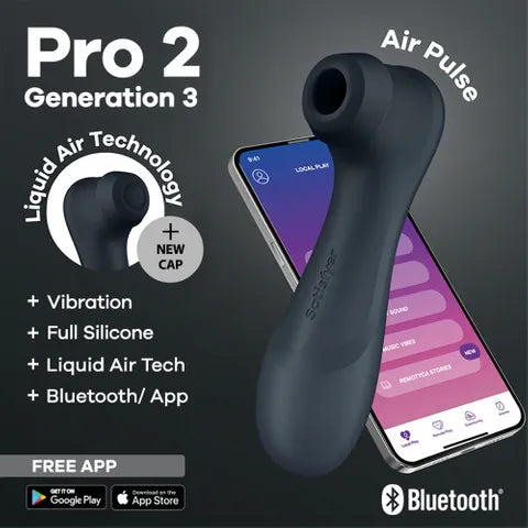 Satisfyer Pro 2 Generation 3 with App Control - Dark Grey
