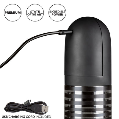 Optimum Series RECHARGEABLE EZ PUMP KIT Black Penis Pump