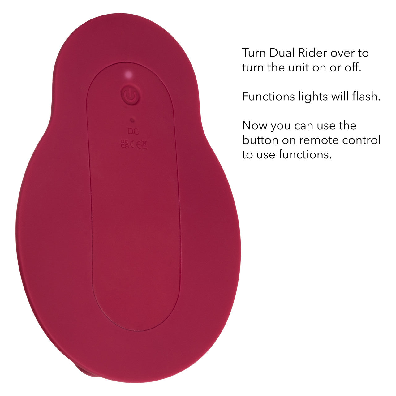 CaleXOtics DUAL RIDER Remote Control THRUST AND GRIND Thrusting Vibrator