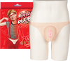 Jolly Booby INFLATABLE PUSSY with adjustable strap