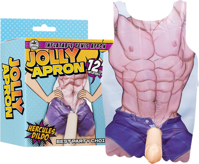 Jolly Apron 12" Inflatable Penis Novelty