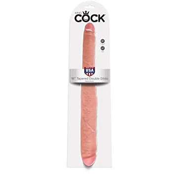King Cock 16" Thick Double Dildo
