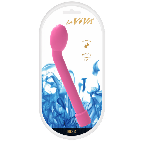 High G G-Spot Vibrator Pink - Multi-Speed Waterproof Vibe