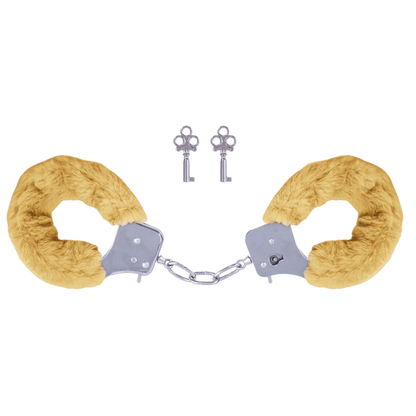 Naughty Moment Furry Cuffs Orange