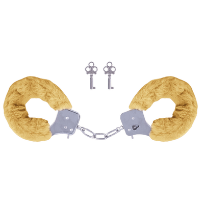 Naughty Moment Furry Cuffs Orange