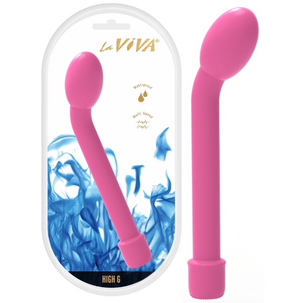 High G G-Spot Vibrator Pink - Multi-Speed Waterproof Vibe