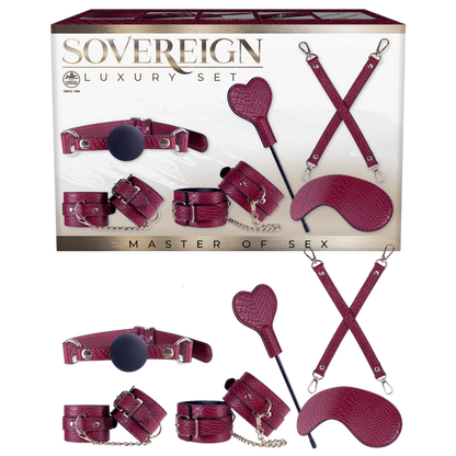 Sovereign Luxury Bondage Set (Red)