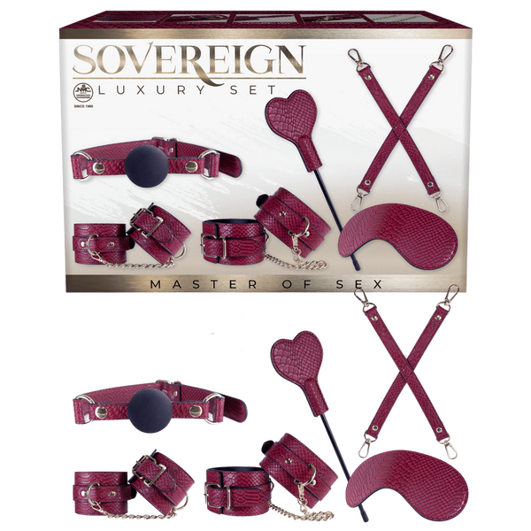 Sovereign Luxury Bondage Set (Red)