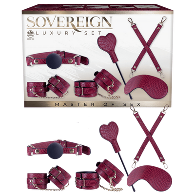 Sovereign Luxury Bondage Set (Red)