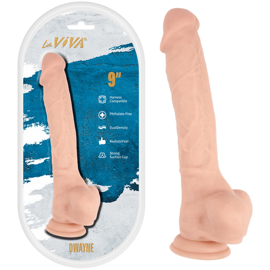 La Viva  Dwayne 9" Dildo