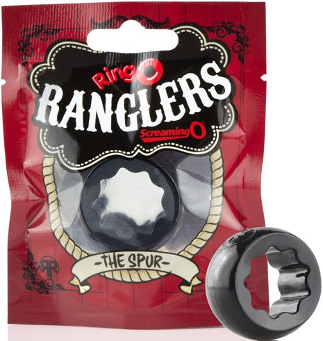 Screaming O RingO Ranglers SPUR - Black