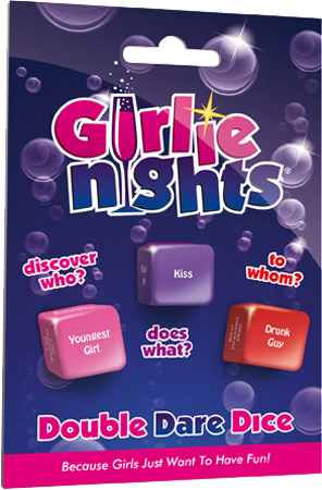 Girlie Nights Dice Game - Adult Party Game for Bachelorette & Girls Night Out