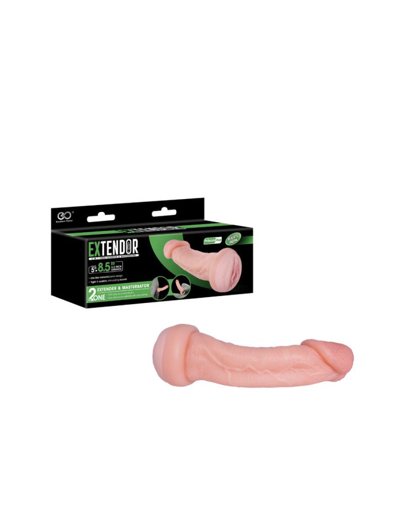 Penis Extender Sleeve & Masturbator – 8.5 Inch