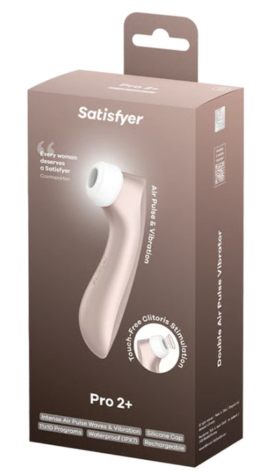 Satisfyer Pro 2+ light rose gold