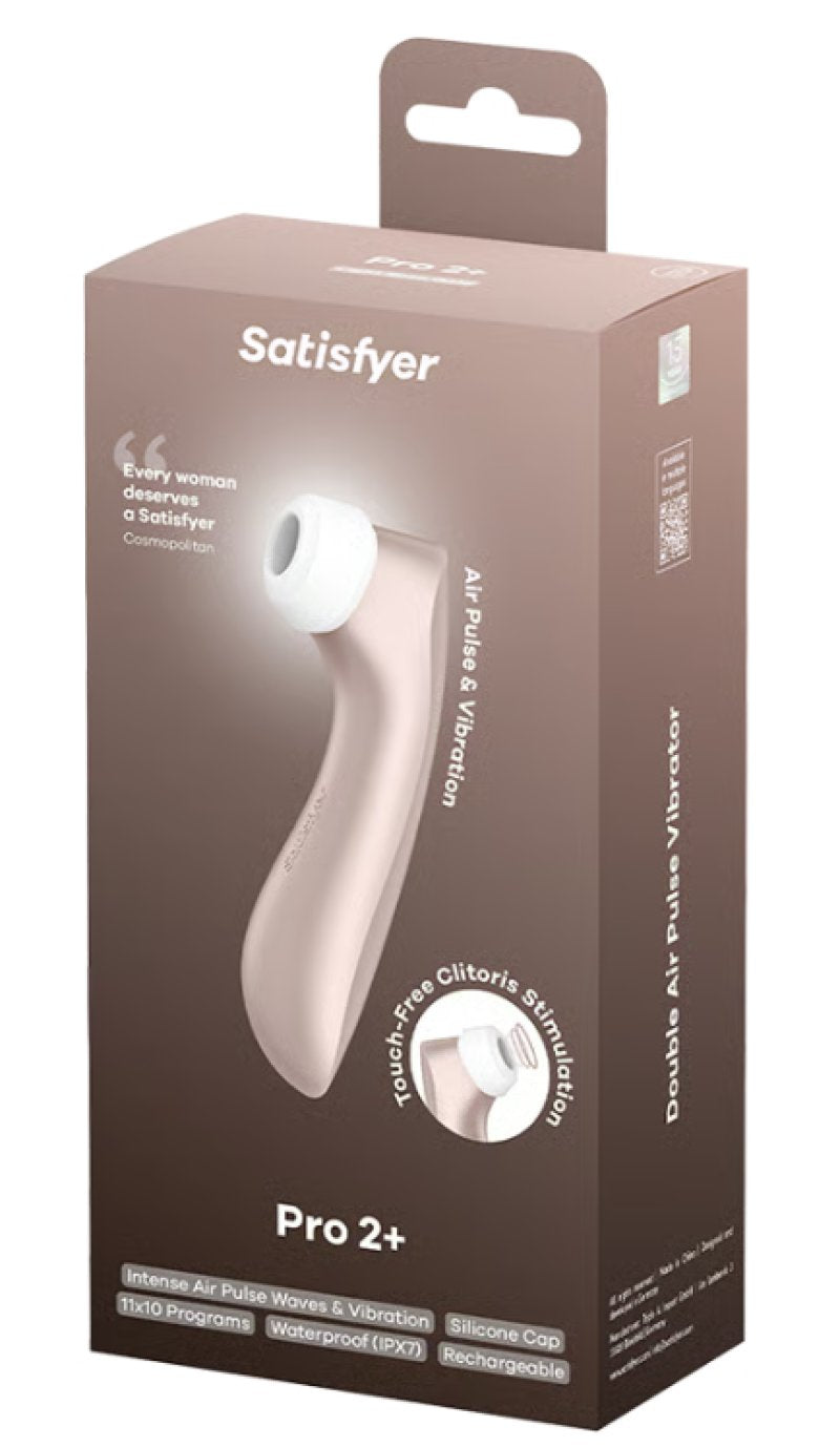 Satisfyer Pro 2+ light rose gold