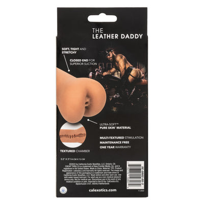 Cheap Thrills THE LEATHER DADDY Tight Ass Male Masturbator Light Brown Stroker