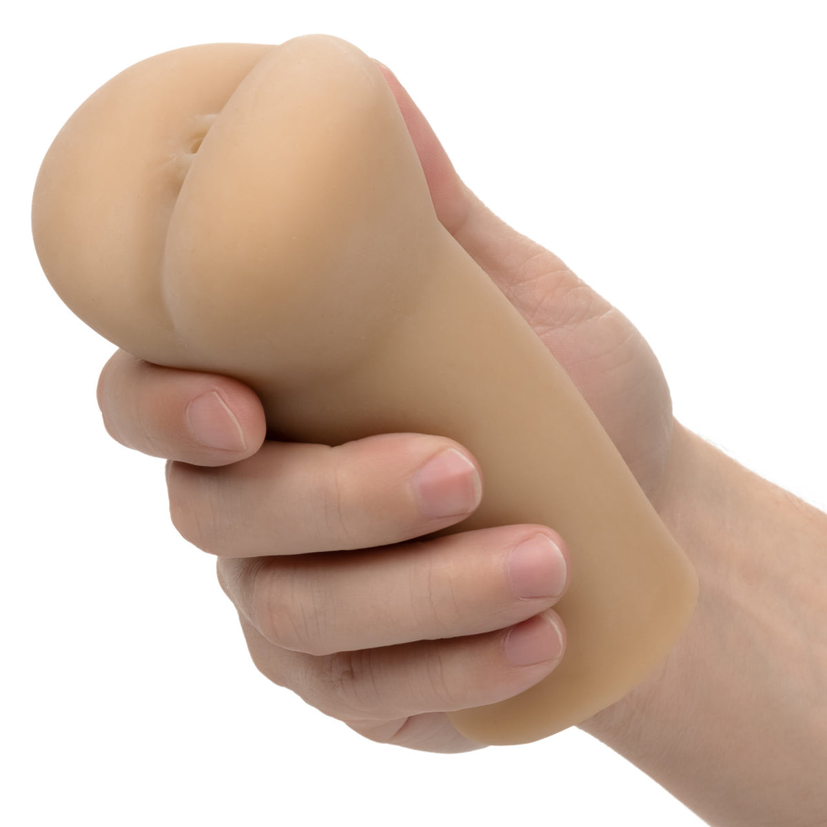 Cheap Thrills THE LEATHER DADDY Tight Ass Male Masturbator Light Brown Stroker