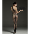 Rimes Crotchless one shoulder bodystocking 7086