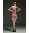 Rimes “Art deco” design stocking dress LIN7108