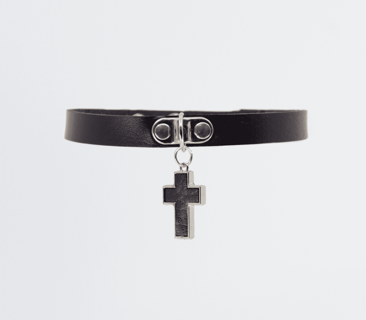 COLLAR 3CM CROSS PENDANT