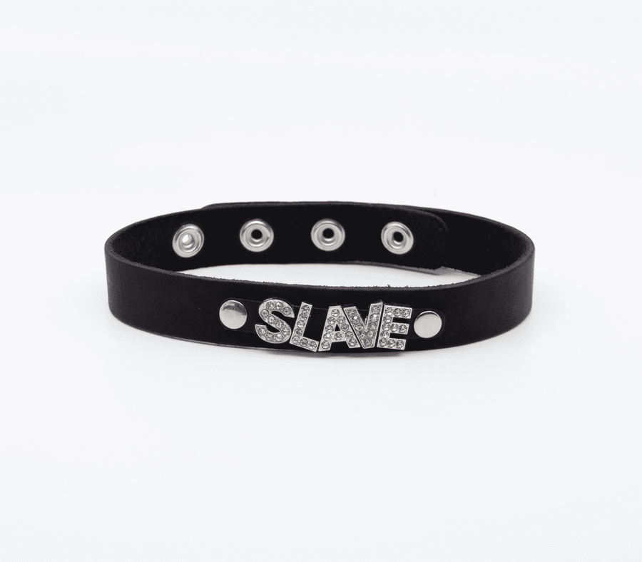 LOVE IN LEATHER SLAVE COLLAR