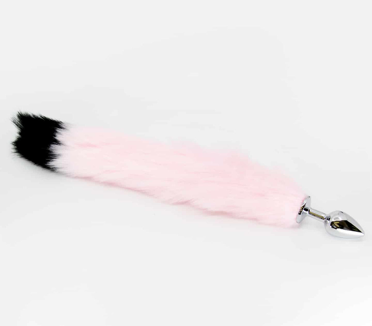 Faux Fur Fox Tail Butt Plug Small