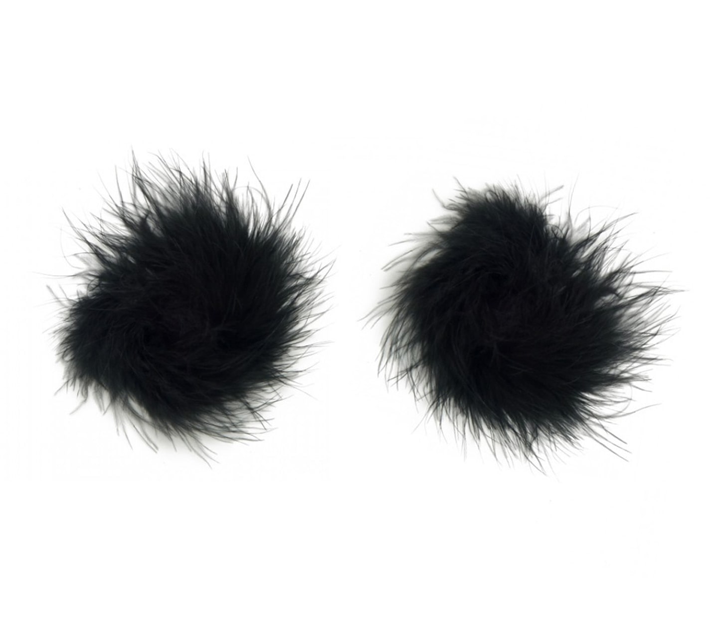 Marabou Fluff Nipple Pasties