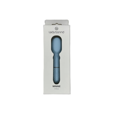 Lady Bonnd Minnie silicone Wand-Blue