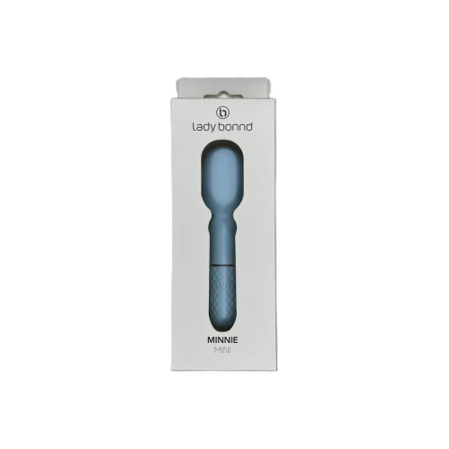 Lady Bonnd Minnie Silicone Wand - Blue