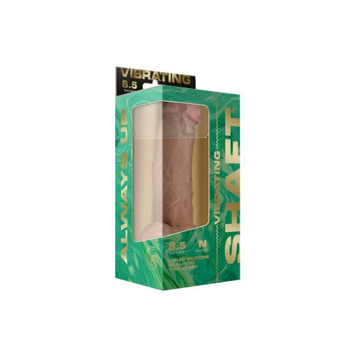 Shaft Model N Vibrating Dildo 8.5" - Pine