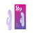 So Divine Pearl Mini Rabbit Vibrator - 3 Speed 7 Pattern Dual Stimulation Vibe
