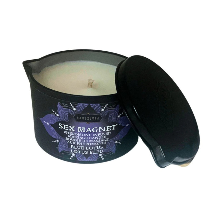 Sex Magnet Massage Candle (With Pour Spout) Blue Lotus