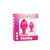 Cheeky Pink Two Pack Butt Plugs - Beginner Anal Training Set