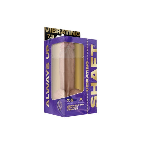 Shaft Model A Vibrating Dildo 7.5" - Pine