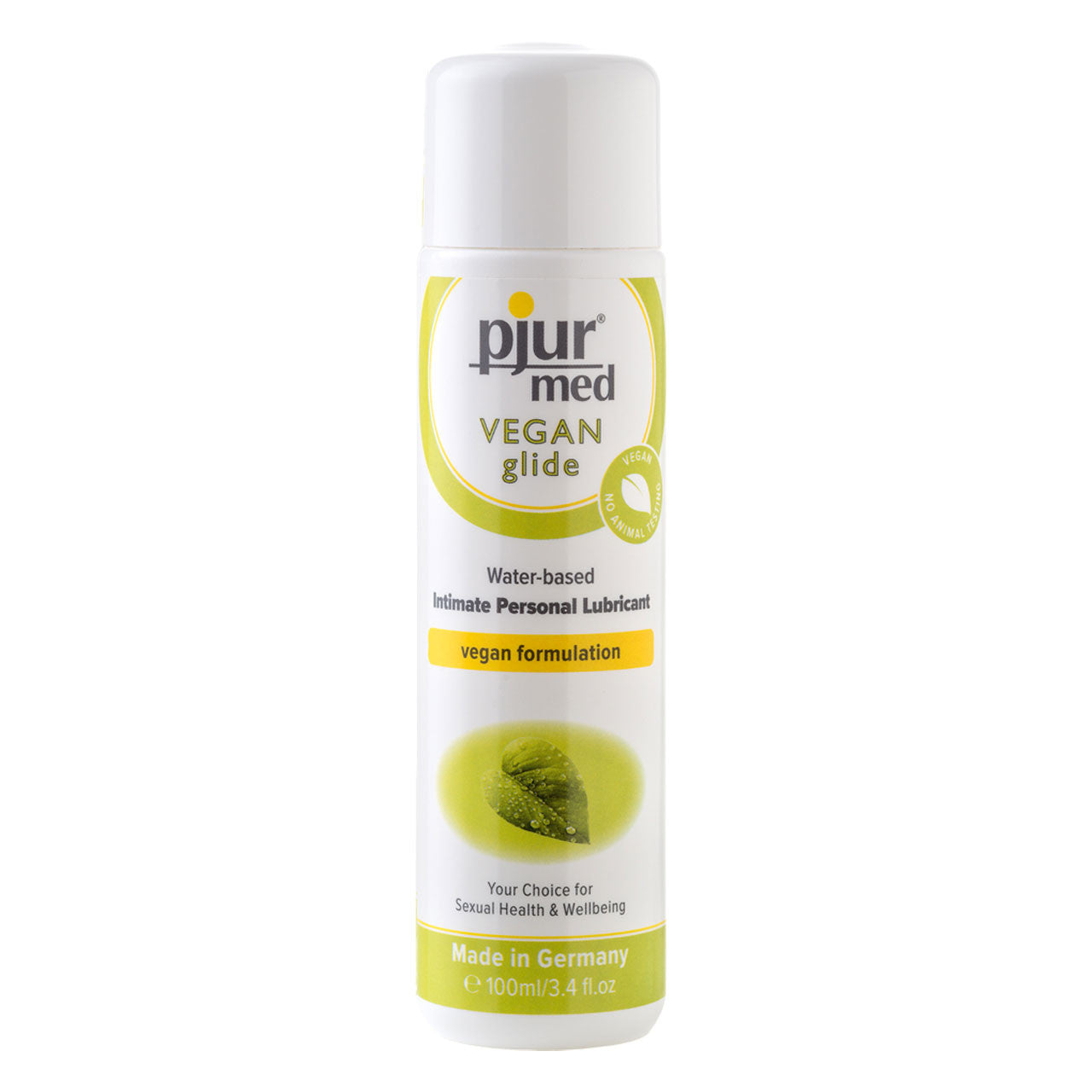 pjur Med Vegan Glide 100ml - Premium Vegan Water-Based Lubricant