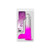 Two Tone 7" PVC Dong in Clear/Purple (With Balls)