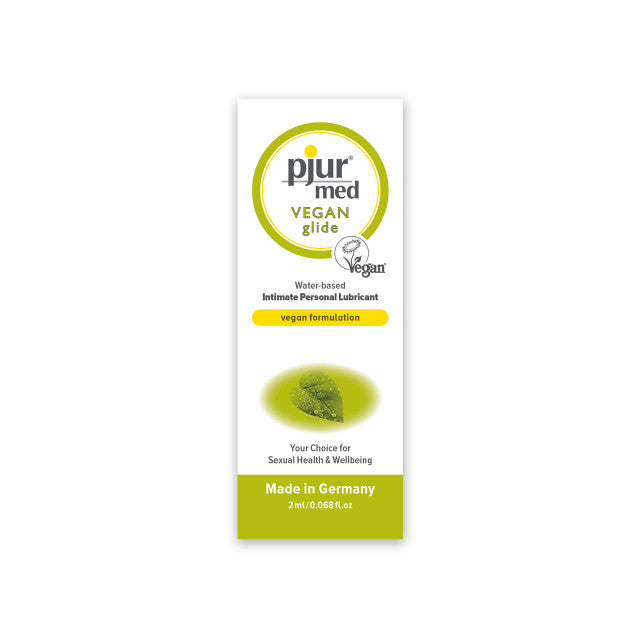 pjur Med Vegan Glide 100ml - Premium Vegan Water-Based Lubricant