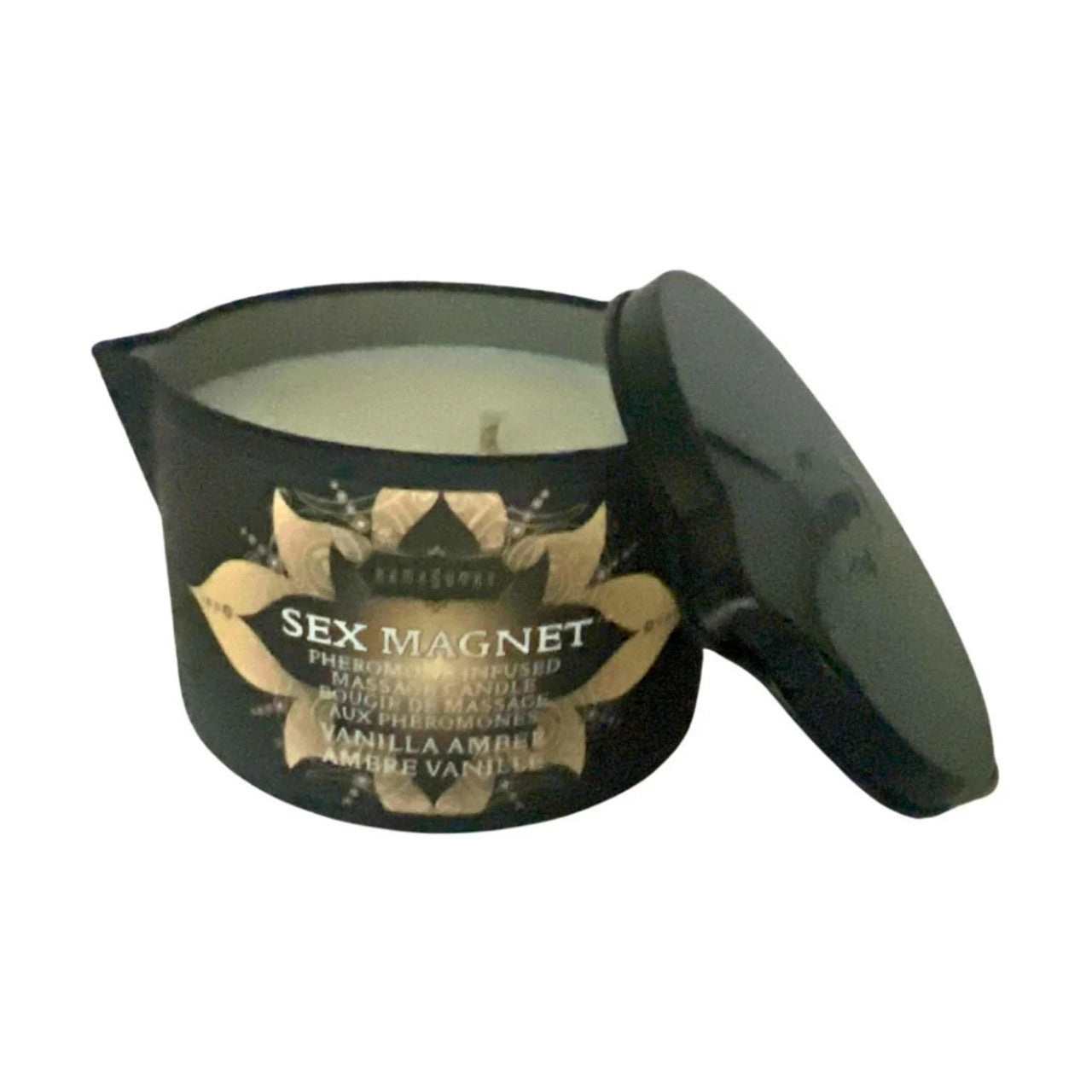 Kama Sutra Sex Magnet Massage Candle - Vanilla Amber 170g