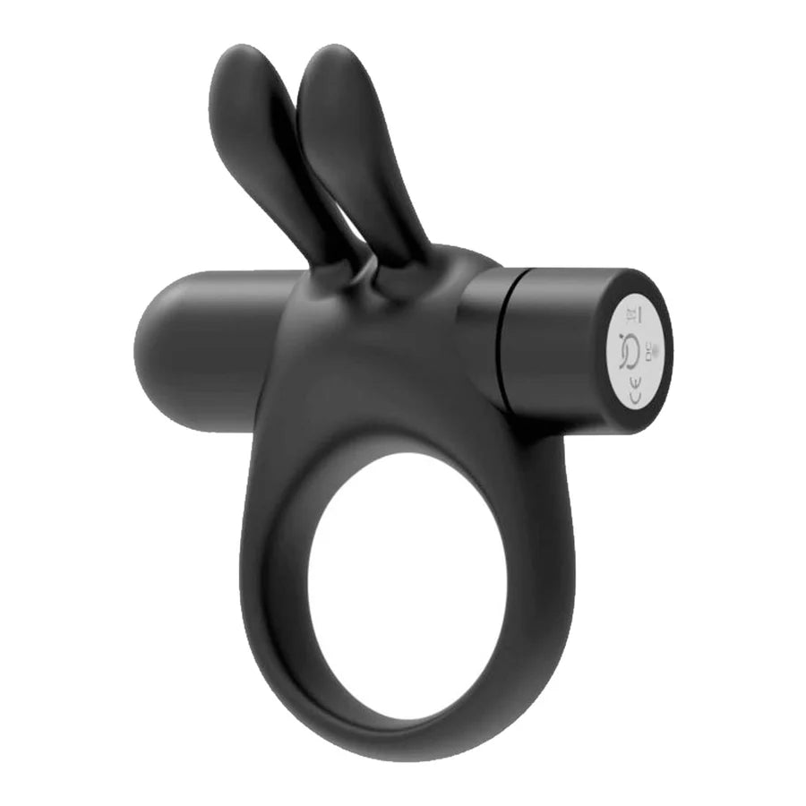 Forto Bunny Vibrating Cockring - Stretchy, Quiet & Waterproof