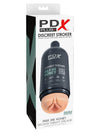 Pipedream PDX Plus MILK ME HONEY SHOWER THERAPY STROKER With Suction Cup Base Flesh Male Masturbator