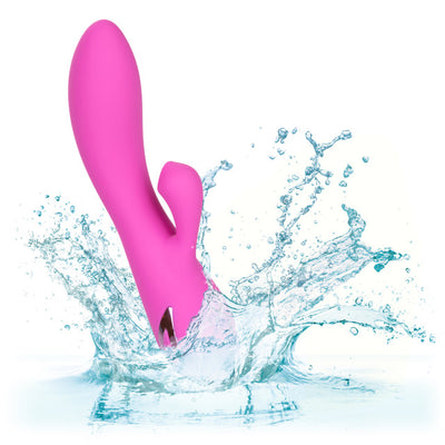 California Dreaming MALIBU MINX Rechargeable Rabbit Vibrator with Clitoral Suction