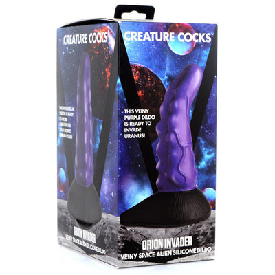 Creature Cocks ORION INVADER VEINY SPACE ALIEN Silicone Dildo