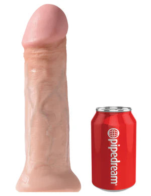 King Cock 11" no Balls Beige