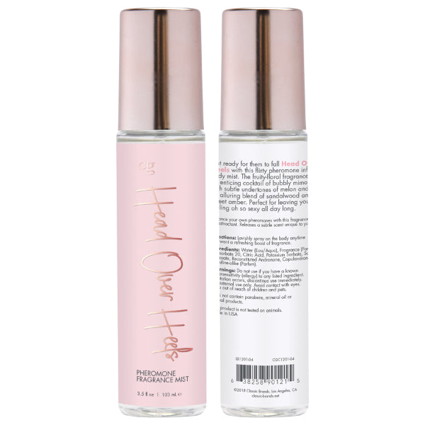 Pheromone Mist – Head Over Heels – Fruity Floral 103ml