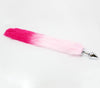 Love in Leather Deluxe Aluminium Small Butt Plug with Pink and Hot Pink Faux Fur Fox Tail
